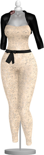 [GIULIADESIGN] -DEBORA-Jumpsuit GOLD