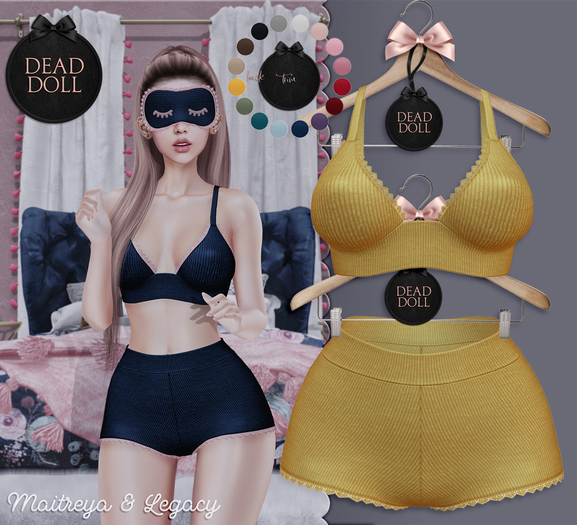 DEAD DOLL - Lounge Set - Yellow