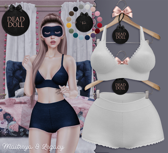 DEAD DOLL - Lounge Set - White