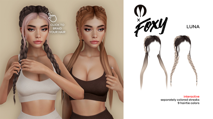 Foxy - Luna Hair (Blond)
