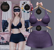 DEAD DOLL - Lounge Set - Purple