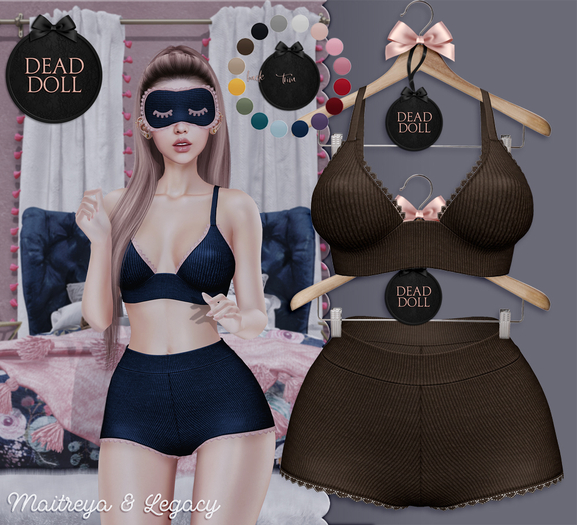 DEAD DOLL - Lounge Set - Choco