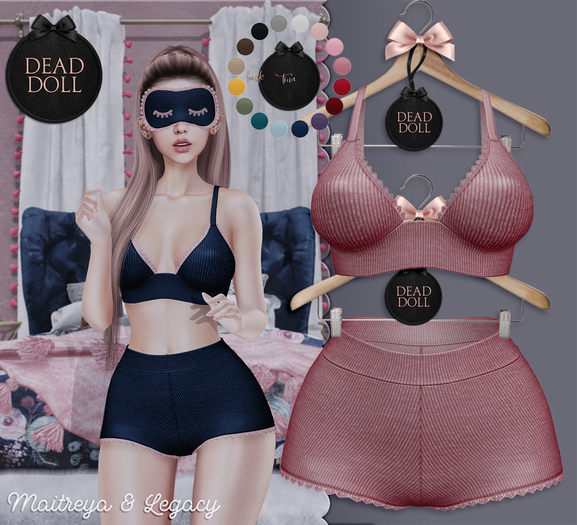 DEAD DOLL - Lounge Set - Berry