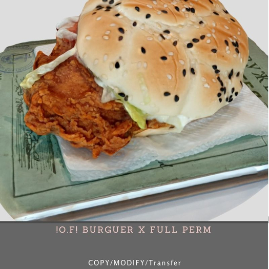 !O.F! Burguer X full perm
