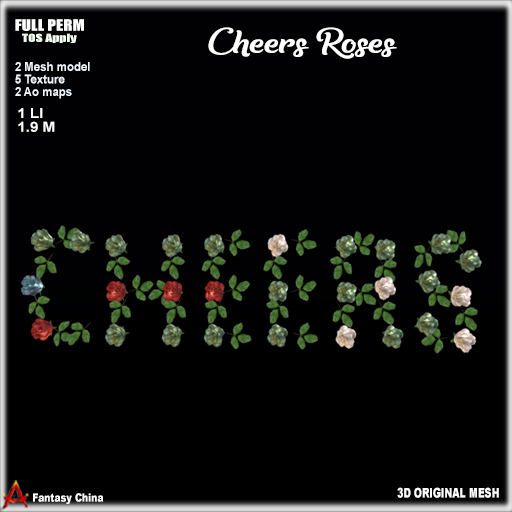 Full Perm Cheers Roses 