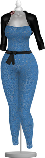 [GIULIADESIGN] -DEBORA-Jumpsuit BLUE