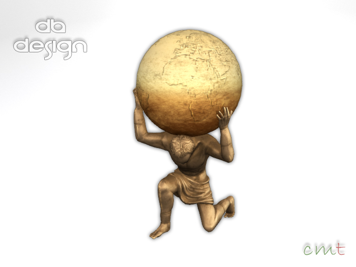 ::db:: Atlas Statue - Gold