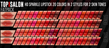 TOP1SALON - HD SPARKLE LIPSTICK (Genus) FATPACK