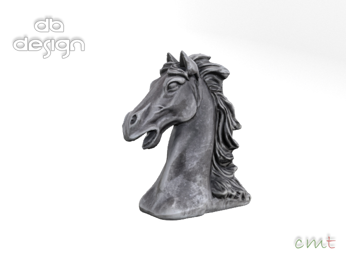 ::db:: Horse Statue- Gray