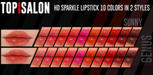 TOP1SALON - HD SPARKLE LIPSTICK (Genus) P1 SUNNY