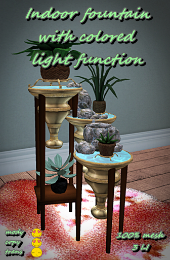 Indoor fountain *Box*