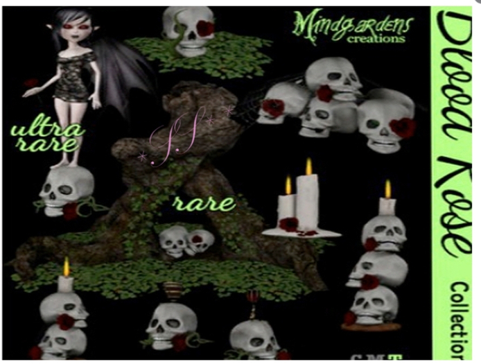 MG - Blood Rose Tree Hollow - GACHA - RARE