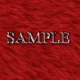 Zoy Texture [ Fur 02 ] Seamless - Red