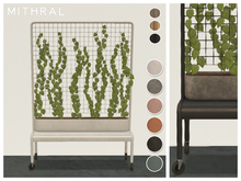 Mithral * Vine Room Divider (Lime)