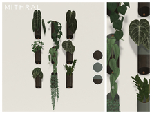 Mithral * Wall Planter Display (Pack C)