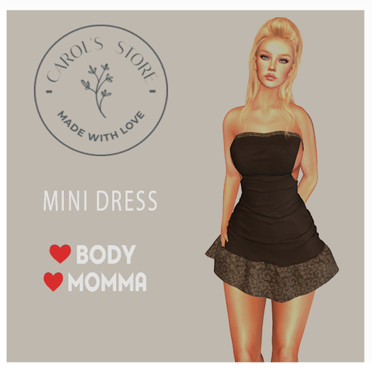 Mini Dress Black