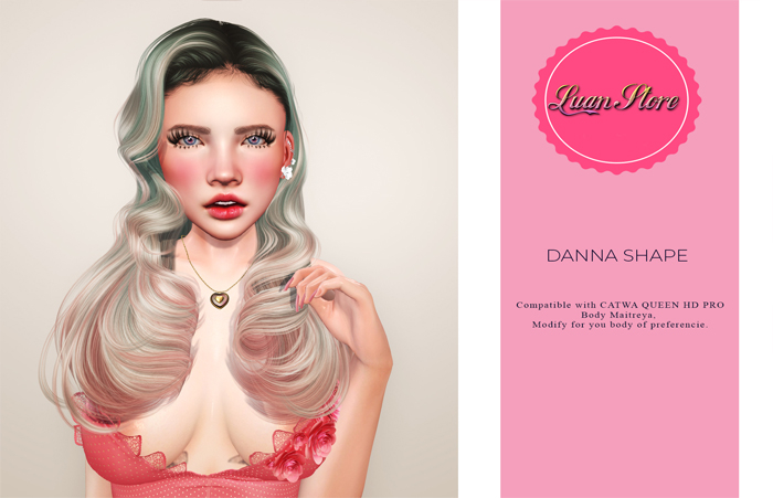 LuanStore Danna Shape Catwa Queen HD PRO