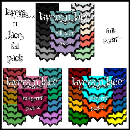 Eternal Creativity ~ Layers n Lace fat pack