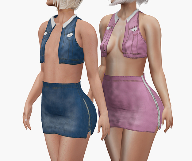 Jeans set Hwan TwoSided for V-tech and Petite