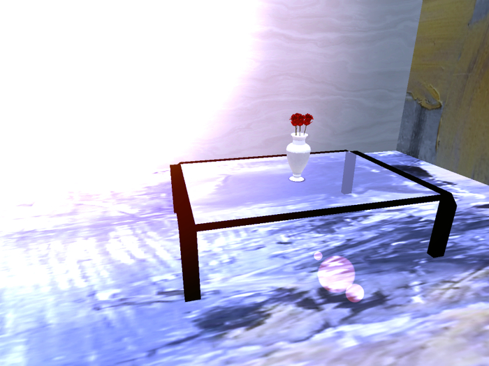 Coffe table / only 1 land impact