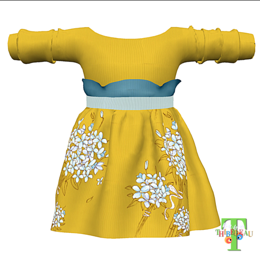 BTC - EasterBella Dress - TD Yellow