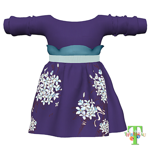 BTC - EasterBella Dress - TD Violet
