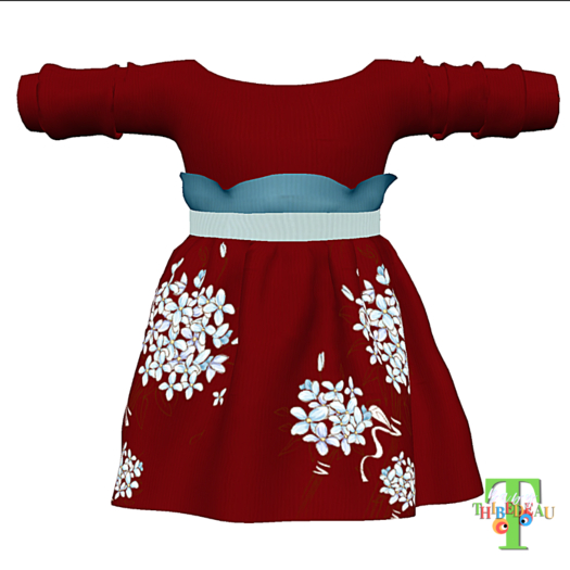 BTC - EasterBella Dress - TD VibrantRed