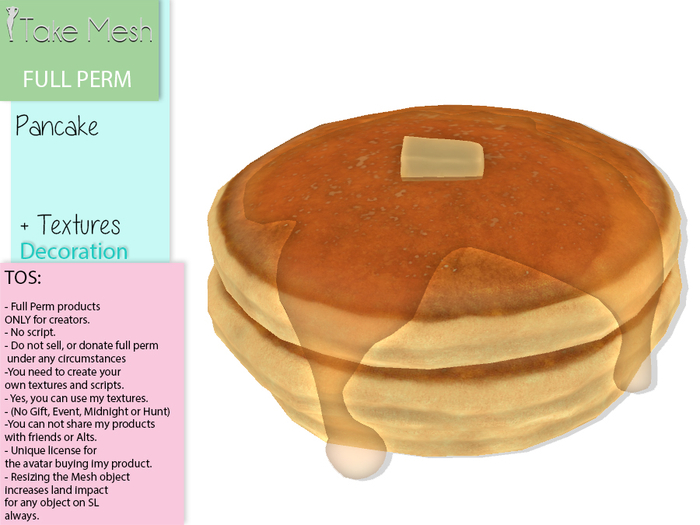 ! TakeMesh -Pancake
