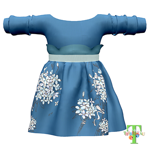 BTC - EasterBella Dress - TD SpeciallyBlue