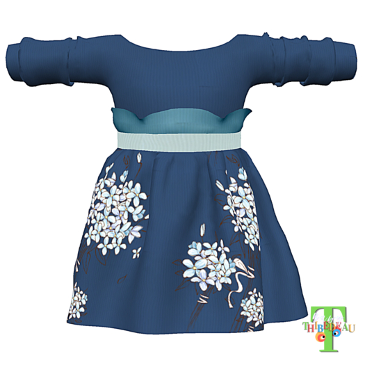 BTC - EasterBella Dress - TD ObviousBlue