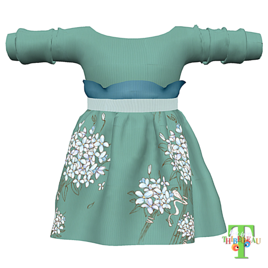 BTC - EasterBella Dress - TD CalmLtBlue