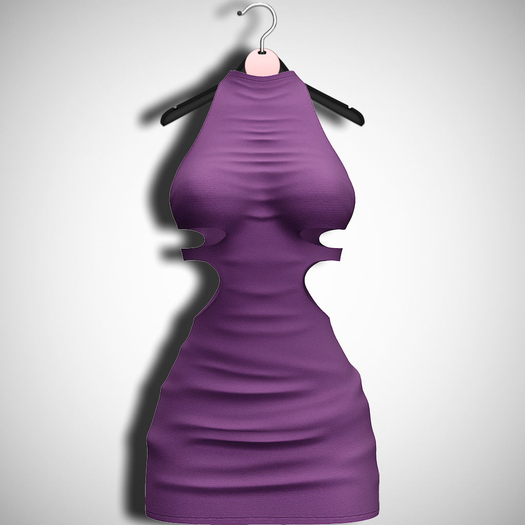 ChicModa // Donna Dress // PURPLE
