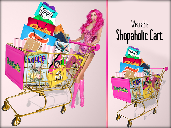 Boudoir-Wearable Shopaholic Cart