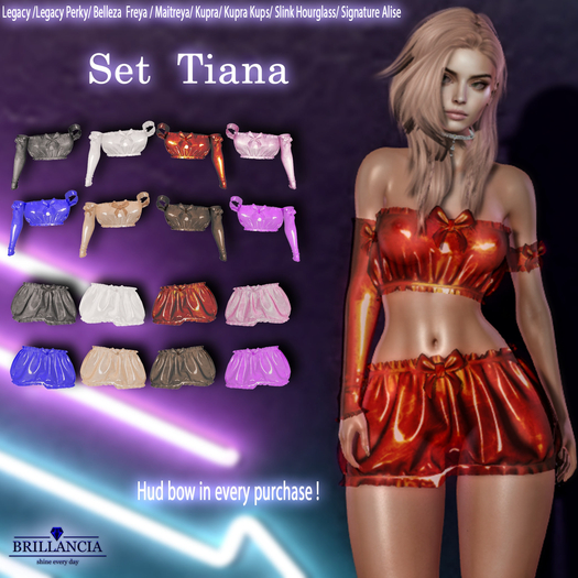 BRILLANCIA - Set  Tiana  Full pack
