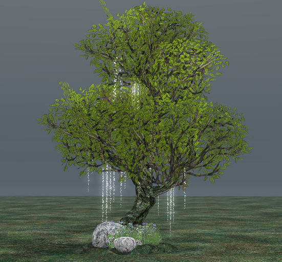 Mesh Tree formation with Lightstrings