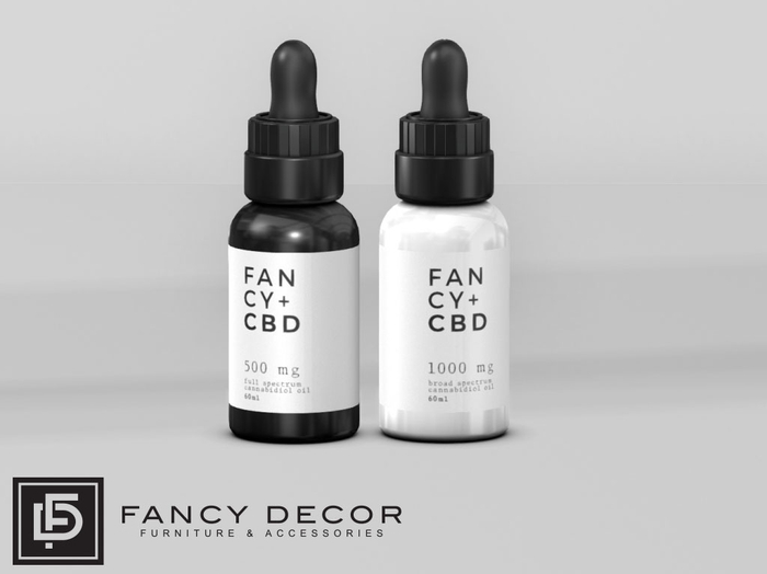 Fancy Decor: Rae CBD Oil Bottles