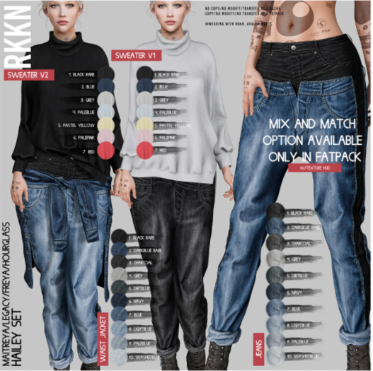 RKKN. Hailey Sweater V1 Red