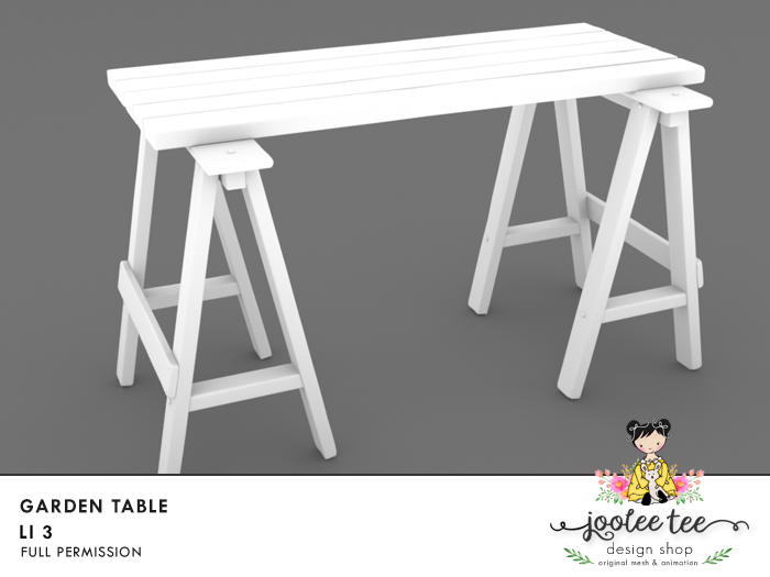 Joolee Tee Builders - Garden Table 