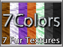Zoy Texture [ Fur 03 ] Seamless - 7 Colors