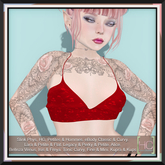 [HC] Lenny Red Top for Slink, Belleza, Maitreya, eBody, Signature, Legacy, Tonic, Kupra