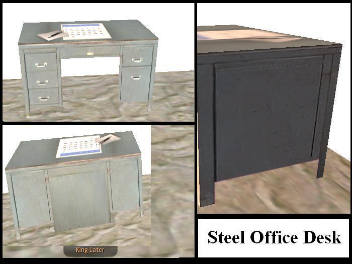 Steel Desk (one prim)