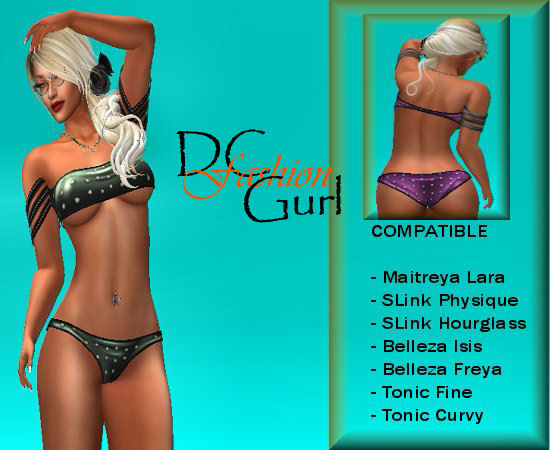 DC Bikini Green Bag
