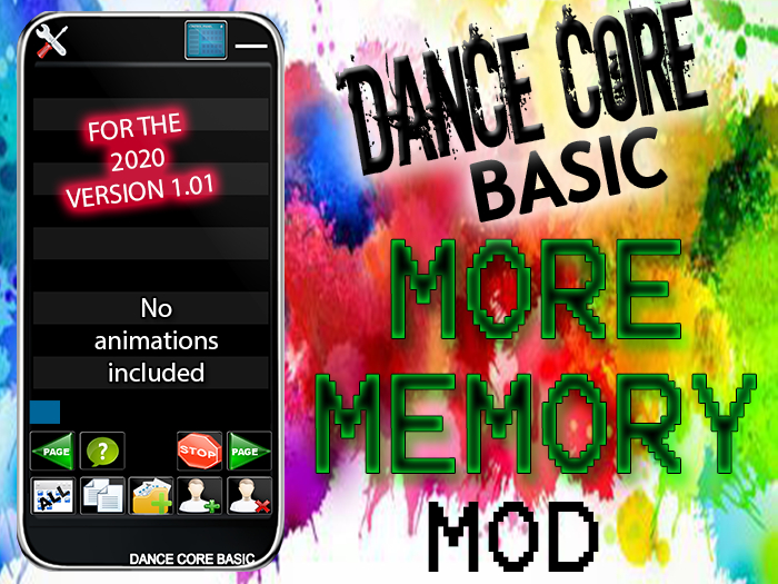 Dance Core Basic - Extra Memory Mod