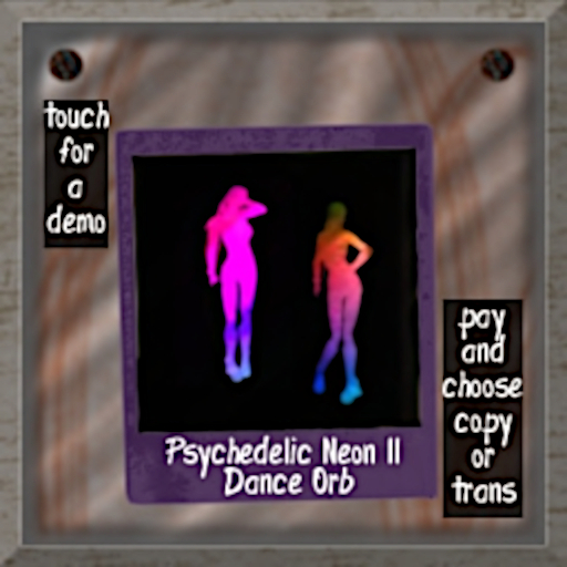 Psychedelic Neon II Dance Orb