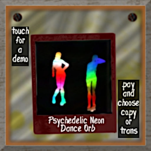 Psychedelic Neon Dance Orb