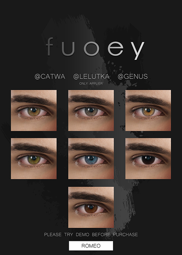 f u o e y .     Romeo Eyes 01