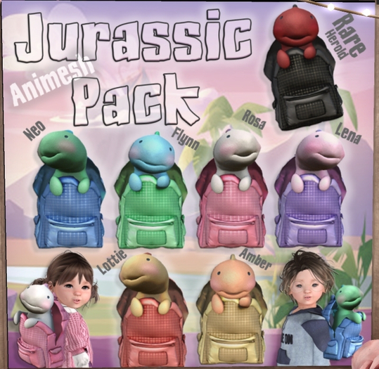 Lilla's Jurassic Pack Amber *Static*