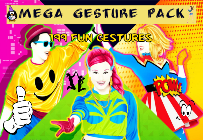 Mega Gesture Pack  - 199 gestures