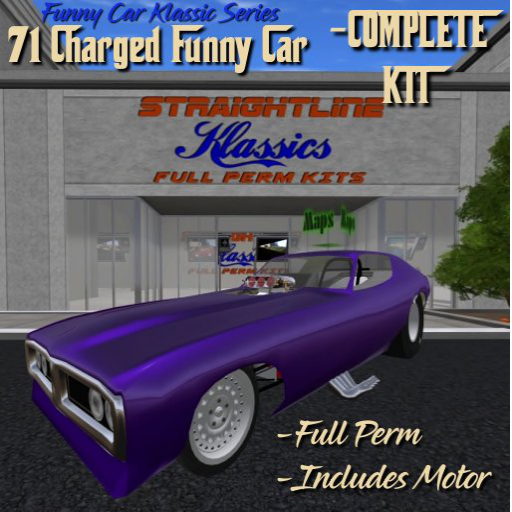 71 charger funny car complete mesh