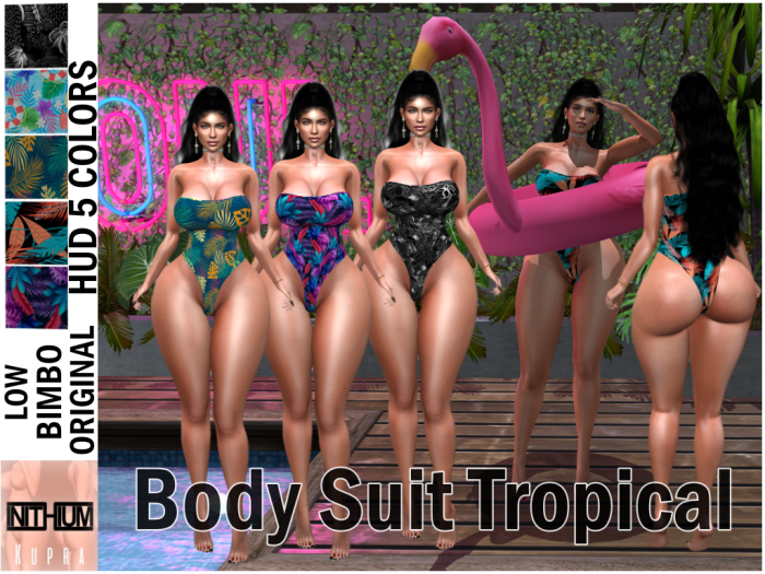 .::SWEET::. Body Suit Tropical Inithium kupra {Add Me}